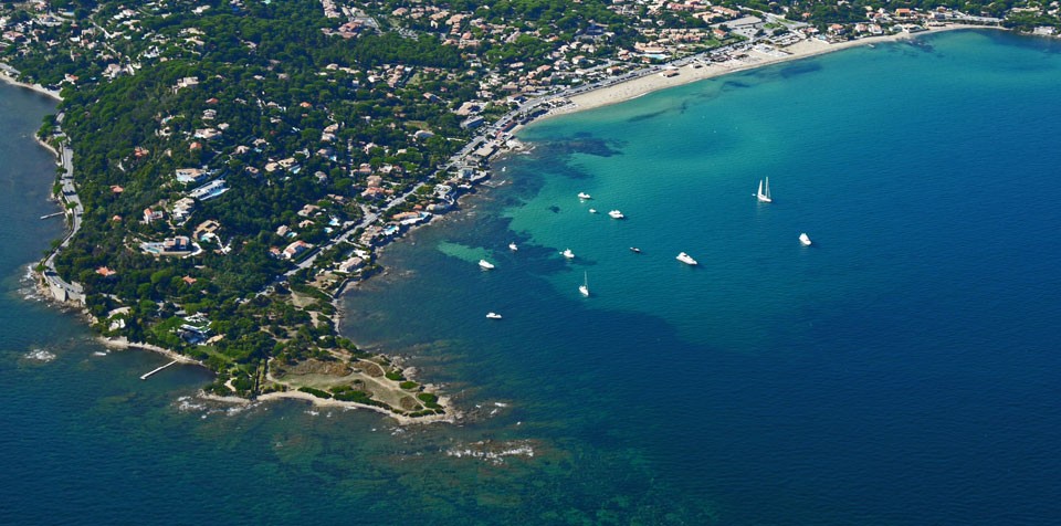 La Pointe des Sardinaux à Sainte Maxime