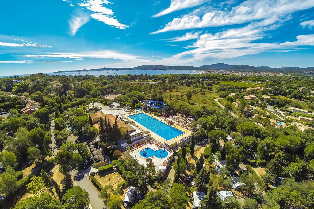 Le domaine des Naiades et le Golfe de Saint Tropez